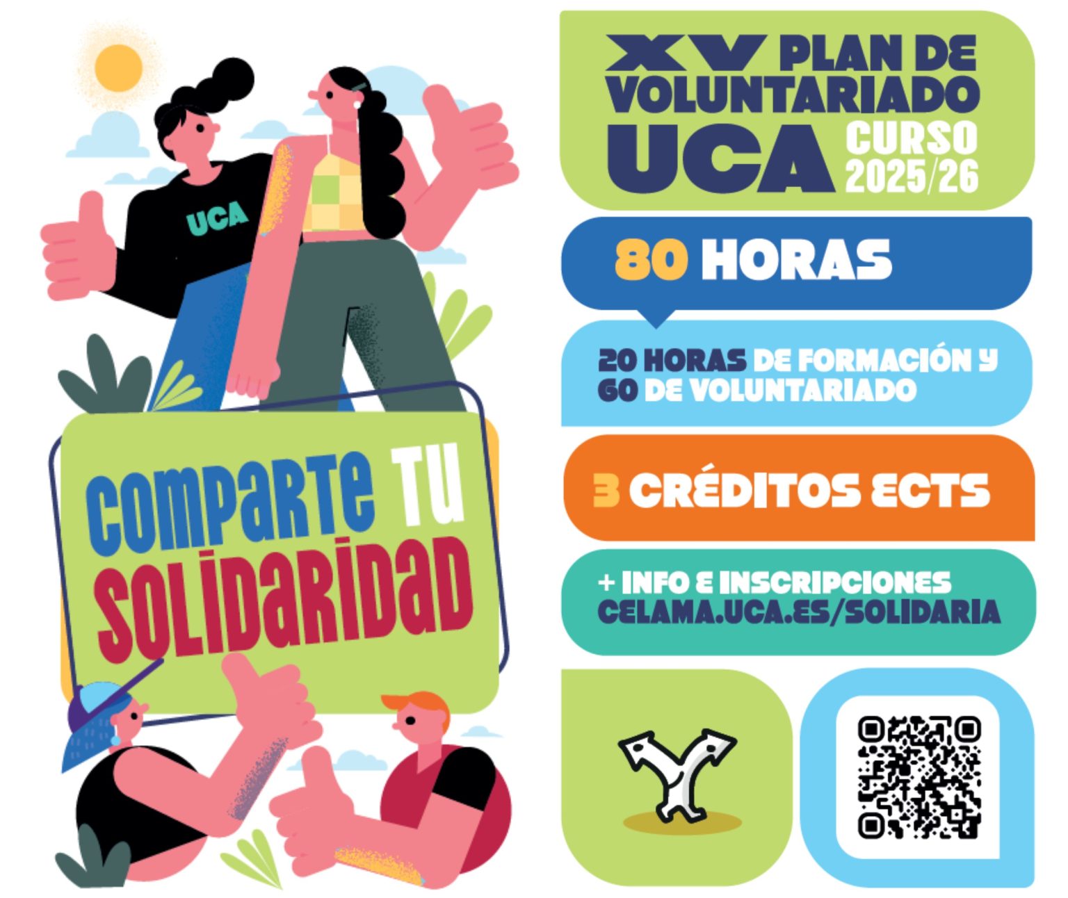 XV Plan de Voluntariado UCA Curso 2025/2026