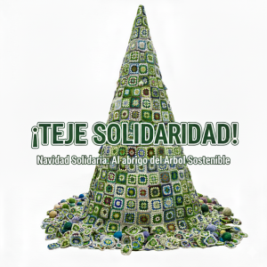 ¡Teje Solidaridad! Únete a la Navidad Solidaria de la UCA: Al abrigo del árbol sostenible.