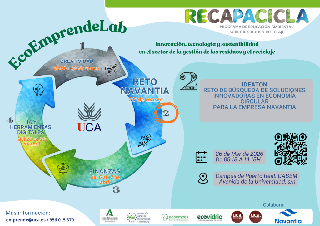 La Universidad de Cádiz y Navantia impulsan la innovación en economía circular a través del programa EcoEmprendeLab
