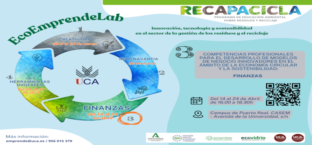 Lidera la Transición Verde con Ecoemprendelab… ¡Inscríbete en el Seminario de Finanzas Sostenibles de la UCA!