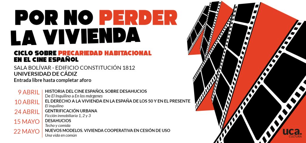 Segunda parte del ciclo de cine y debate sobre el derecho a la vivienda organizado por el Servicio de Extensión Universitaria de la UCA.
